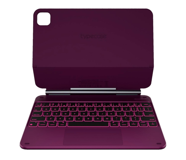 TYPECASE Etui Edge z klawiaturą do iPad Pro 11" 2024/2025 malinowy - 1522738 - zdjęcie 3